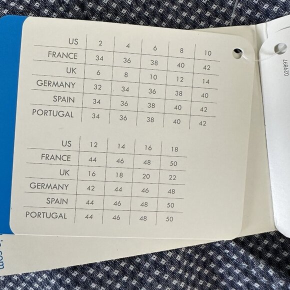 Columbia Capri Pants Size 10 Omni Shade Blue Upf 50 - Picture 2 of 14